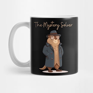 Capybara Detective The Mystery Solver Mug